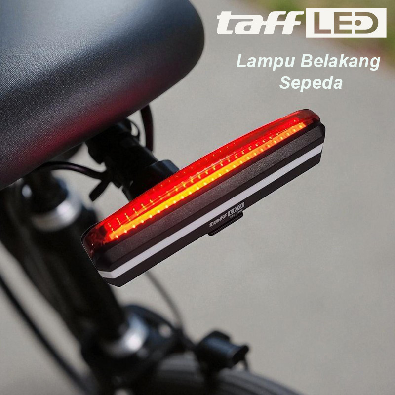 Lampu Belakang Sepeda Rechargeable 500mAh LED COB 26 Chip - RPL-2266