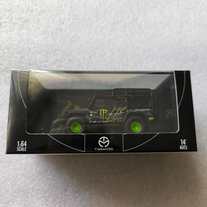 TIME MICRO 1/64 LAND ROVER DEFENDER MONSTER ENERGY BEST
