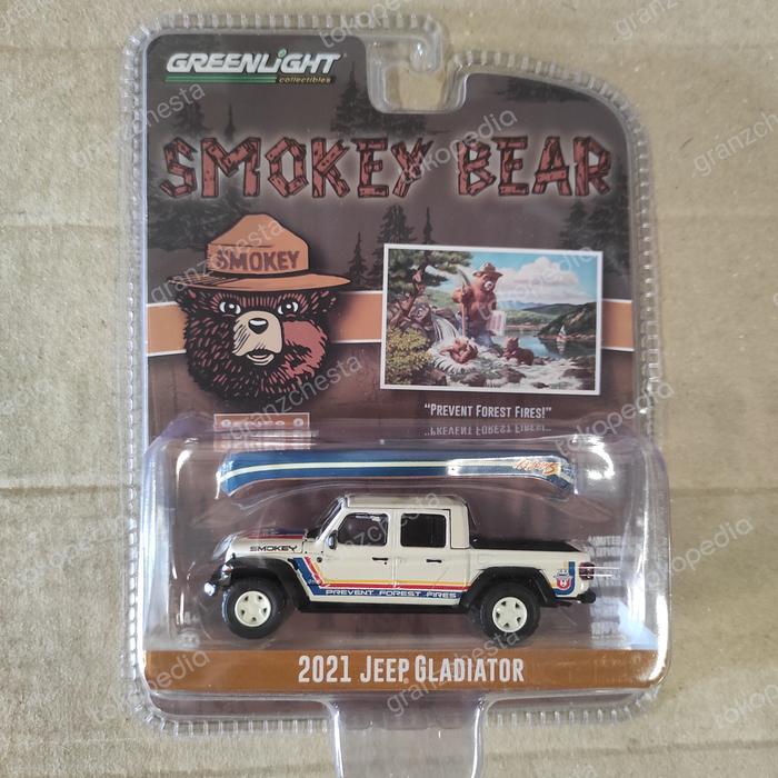 GREENLIGHT SMOKEY BEAR SERIES 2 - 2021 JEEP GLADIATOR BEST