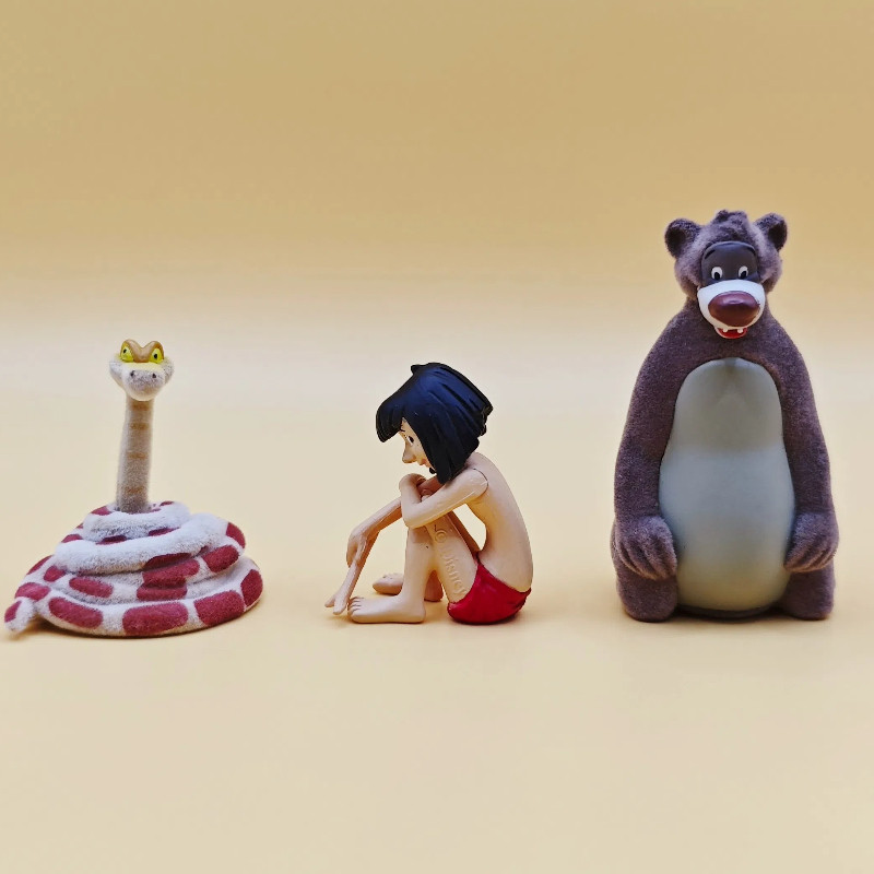 sney Anime The Jungle Book Mowgli Kaa Baloo Bear Action Figure Toys Decoration Model Collection Toy 