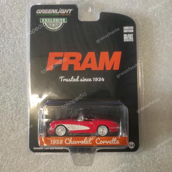 GREENLIGHT FRAM - 1958 CHEVROLET CORVETTE BEST
