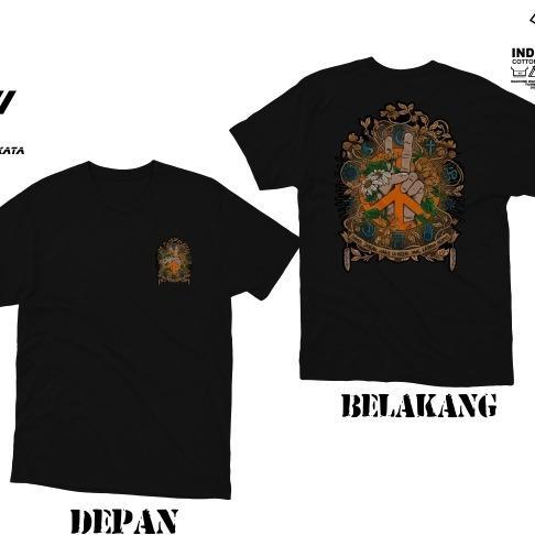 (COD) Sale-Tshirt-Baju-Kaos Puralisme Damai jangan habis di negeri yang katanya agamis / Kaos Distro