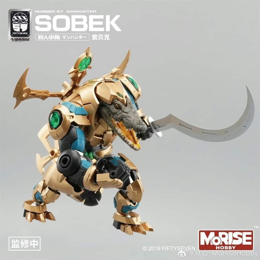 Number 57 Sobek Alligator MoRise Hobby Manhunter 1/24 Model Kit