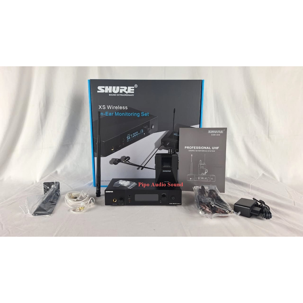 EAR MONITOR XSW IEM BODY PACK AND TRANSMITER SET XSW-IEM NEW xsw iem