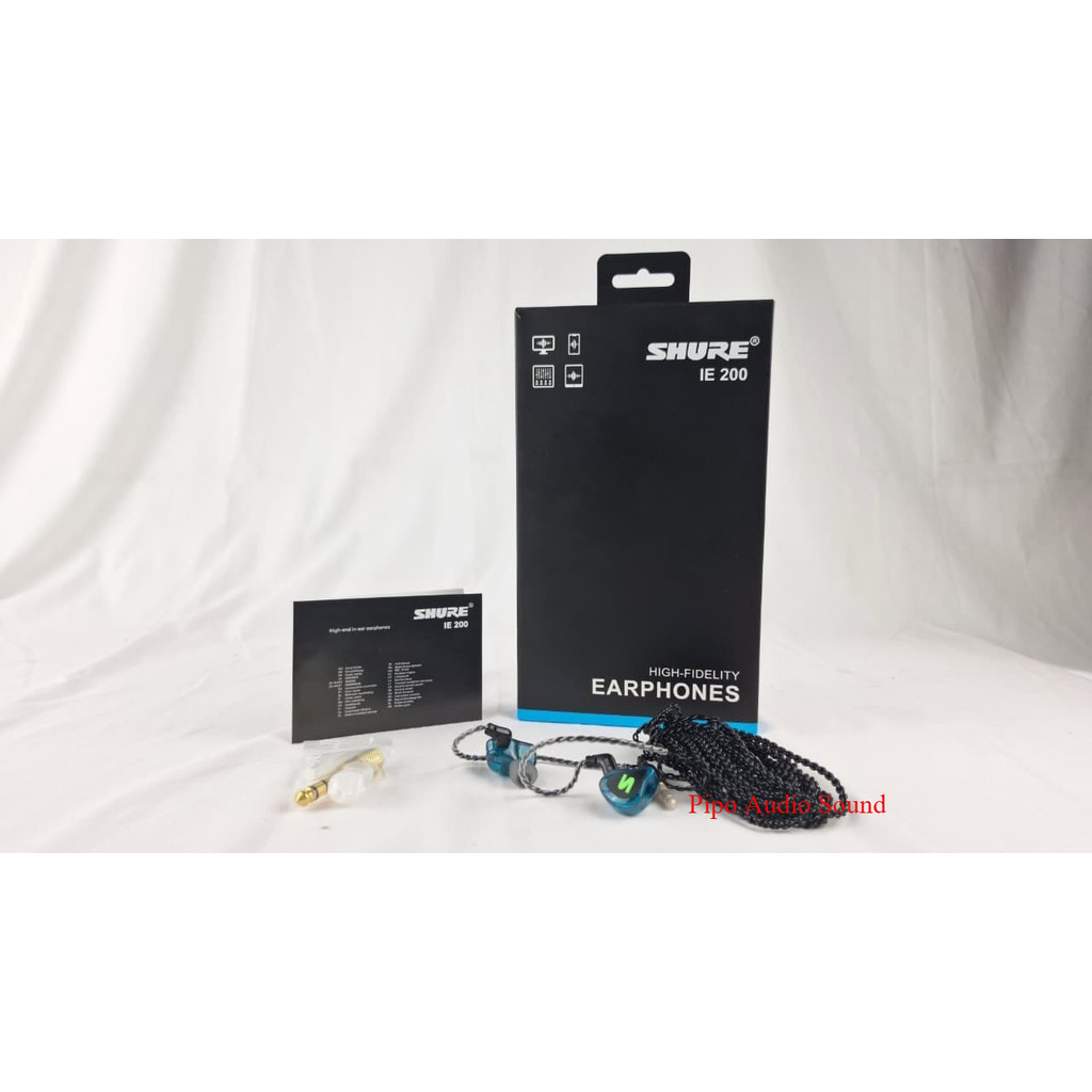 HEADPHONE MONITOR SHURE IEM 200 HEADPHONE IN EAR SHURE IEM200 iem 200