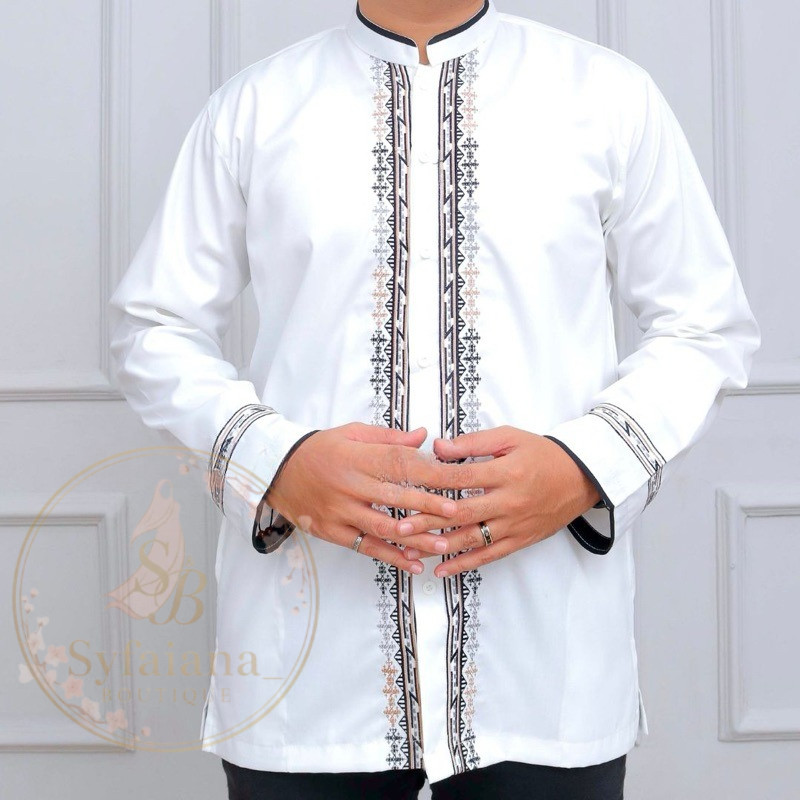 BAJU KOKO PUTIH DEWASA TANGAN PANJANG  / KOKO ARRAHMAN PANJANG / BAJU KOKO KATUN ADEM )

Syafiana_Bo
