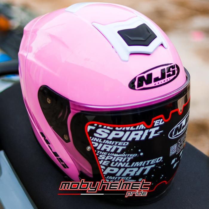 NJS KAIROZ - Pink Peach - Helm Half Face - M