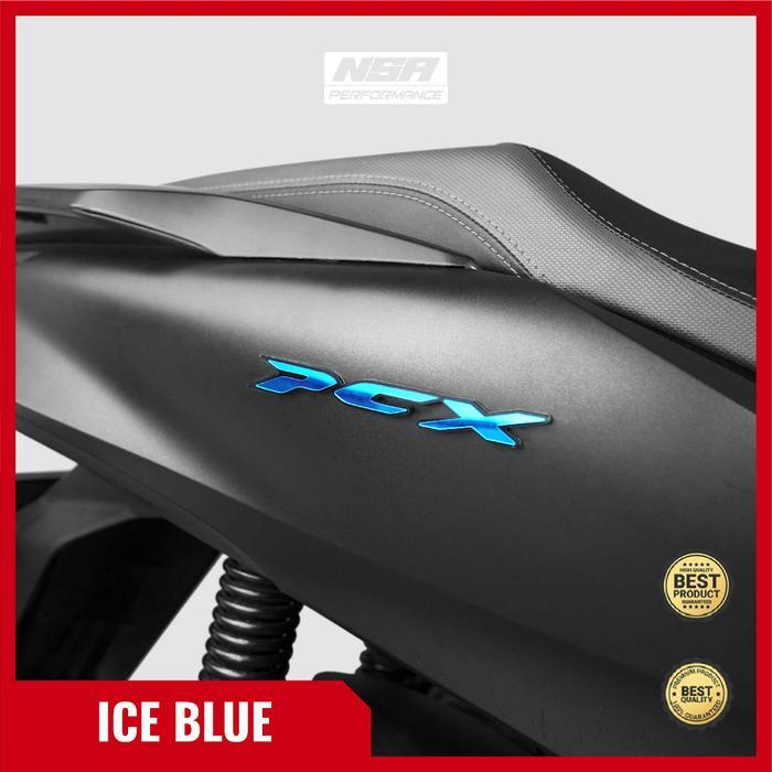 NSA 2PCS EMBLEM PCX LOGO PCX 3D EMBLEM MOTOR PCX AKSESORIS PCX BUKAN STIKER ATAU STICKER TIMBUL 3D L