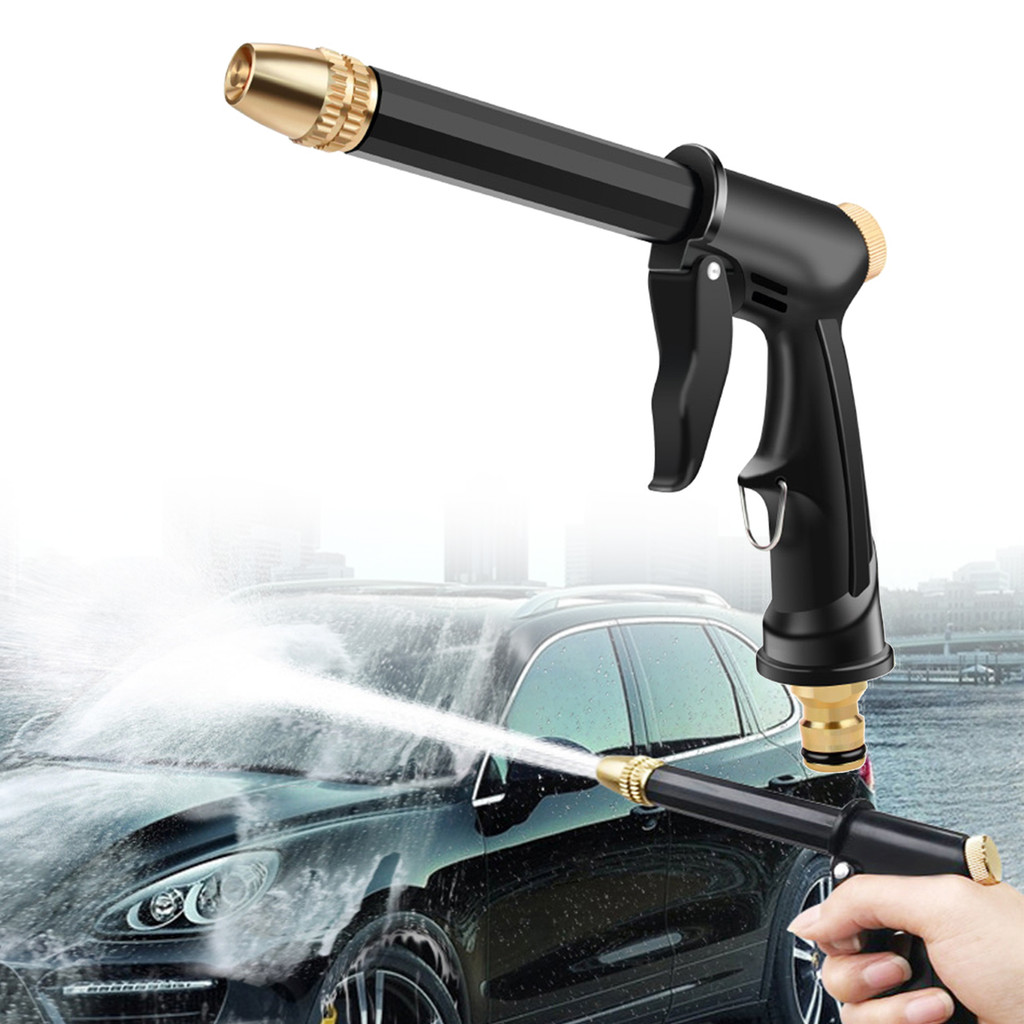 High Pressure Power Water Gun Portable Garden Spray Gun For Home Use High Pressure Water Hose Spray 