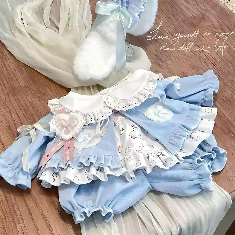 Little Sweet Skirt Set Sitting Cotton Doll 40cm Doll Clothes No Attribute 40cm Doll Clothes Doll Rep