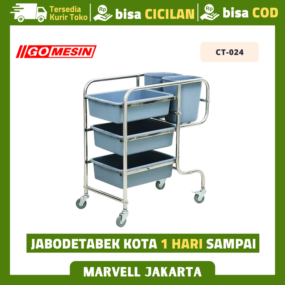 Troli Gomesin CT-024 Trolley Piring Kotor