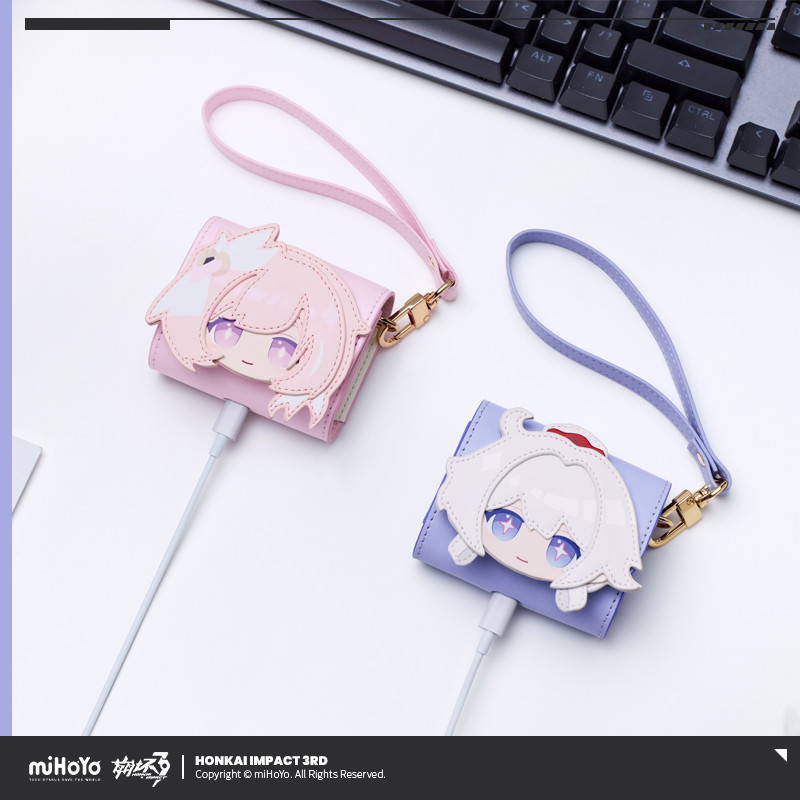 [Official] Elysia Headset Bag Game Honkai Impact 3 Genuine MiHoYo Kiana Kaslana Earphone Case Cospla