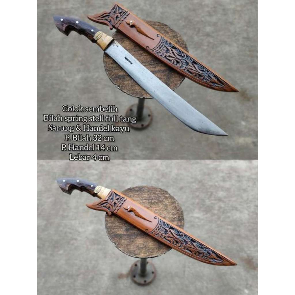 pisau jagal pisau potong golok baja golok sembelih hewan qurban golok cibatu 005 Y4S