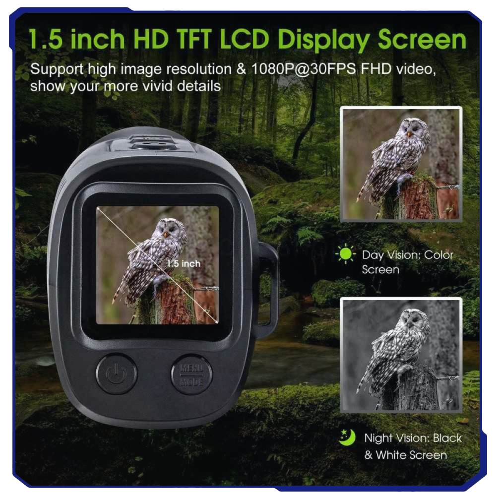 Teropong Monokular Digital 1.5 Inch Night Vision - APL-NV007