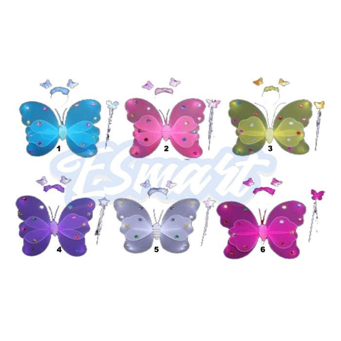 mainan sayap peri/sayap kupu-kupu