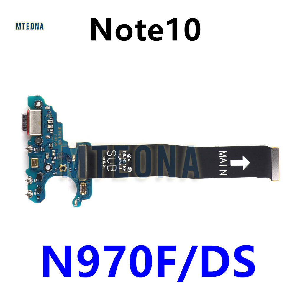 Fast USB arger Board Dock Connector arging Port Motherboard Flex Cable For Samsung Galaxy Note 10 SM