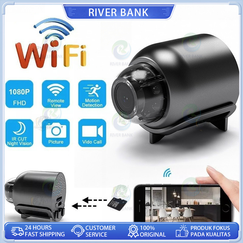 Kamera Keamanan WIFI Kamera Mini HD 1080p CCTV Kamera Kecil Kamera Mini Kamera Keamanan Bluetooth Ka