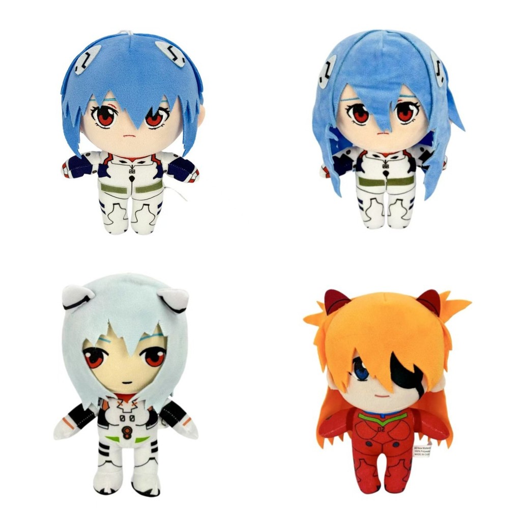 EVA Evangelion plush toy Ayanami Rei plush, cute merchandise related to Ayanami Rei