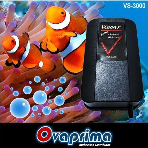 HARGA PROMO Vosso VS-3000 Pompa Udara Aquarium Air Pump VS3000 Aquapedia Shop
