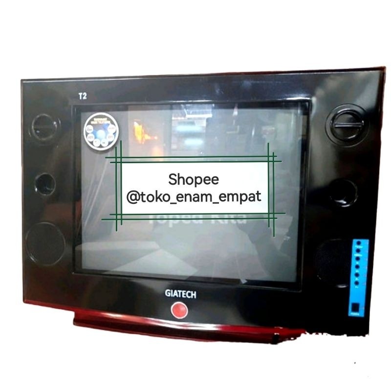 ll TELEVISI TV TIPI TABUNG DIGITAL DVB T2 DVBT2 GIATECH 17" 17 IN INCH " GT 1792 GT1792 BERWARNA LAY
