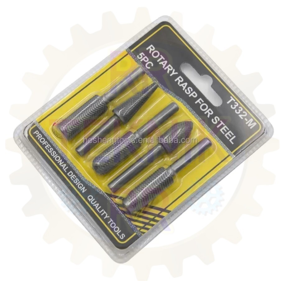 Diskon...!!! Mata Bor Ukir Besi - Kikir Besi 1/4 Inch 1 Set 5pcs- Terbaru
