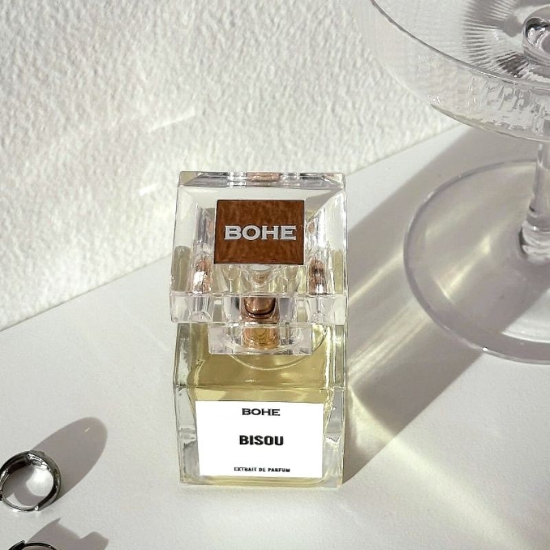 NEW BOHE Parfums Bisou - Woman - Extrait de Parfum - Royal Essence special price botol (defect/rejec