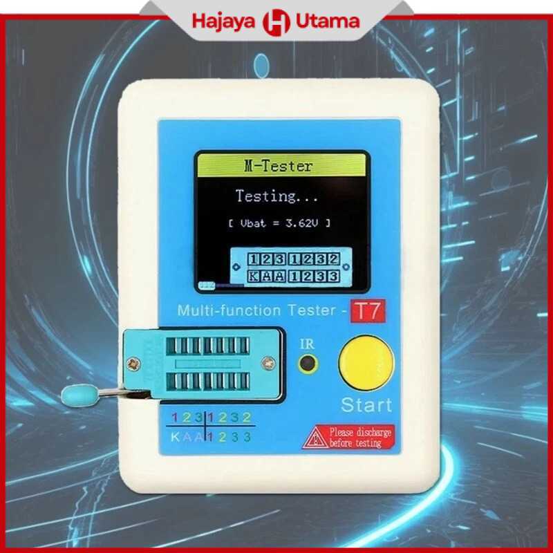 ESR Meter Multifunctional Transistor Tester Resistance Thyristor - LCR-T7