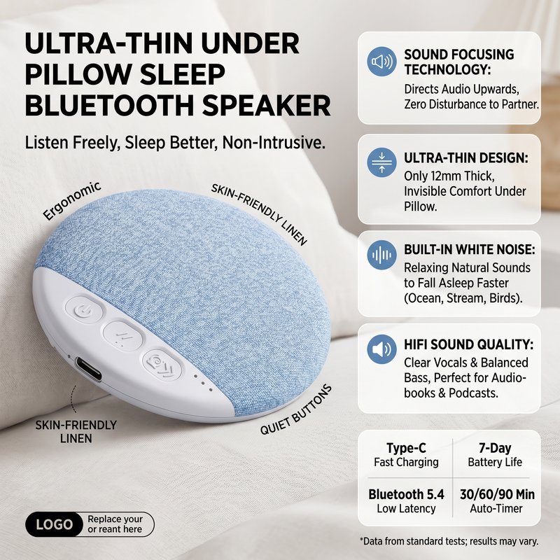 1pc Speaker Bluetooth mini Pemasangan Bluetooth Instan Kebisingan Putih Alami Terintegrasi Speaker T