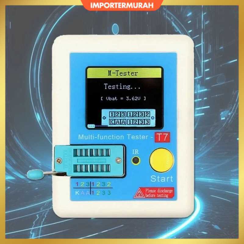 ESR Meter Multifunctional Transistor Tester Resistance Thyristor - LCR-T7