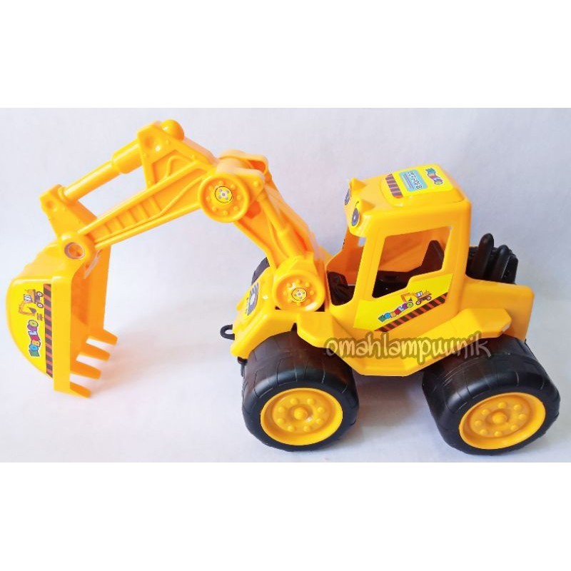 Mainan Anak Mobil Truck Bego Besar/ Truk Bego/ Truk Konstruksi Warna Kuning Murah