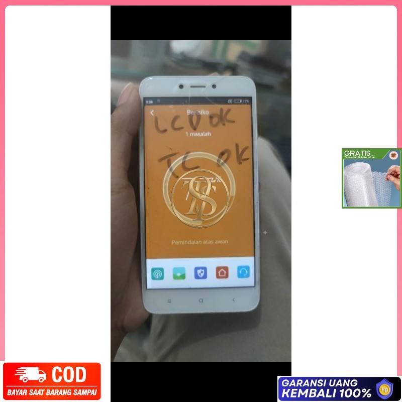 EX KOMPATIBLE GARANSI LAYAR LCD TC TOUCHSCREEN TS REDMI 4X 3S 3X 3PRO 4A 6 6a 7 NOTE 7 PRIME NOTE 2 