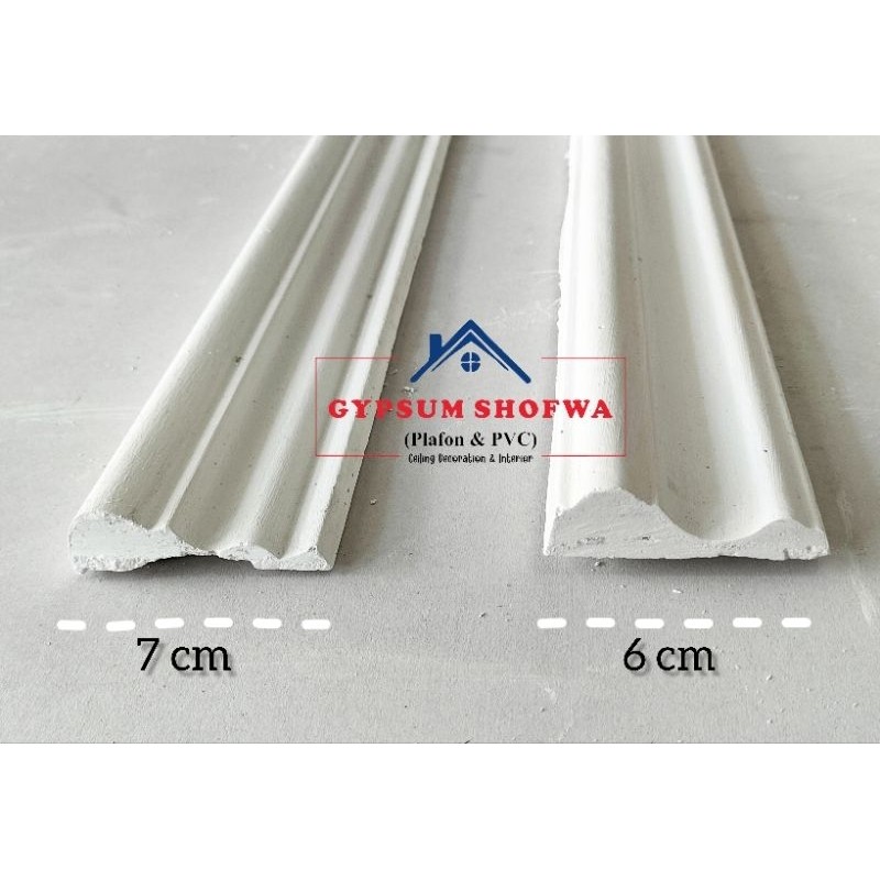 PROMO Wall moulding Polos List gypsum Hiasan dinding / Wall moulding Gypsum List gypsum hiasan dindi
