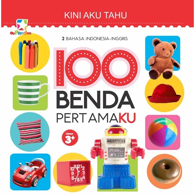 FLASHSALE Oopredoo Kini Aku Tahu: 100 Benda Pertamaku