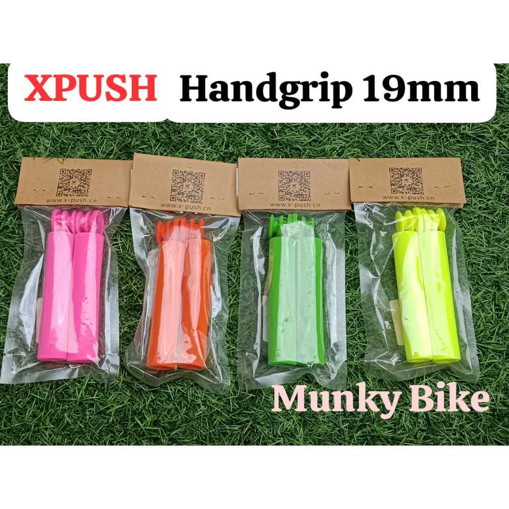 Foto Xpush Handgrip grip 19mm Pegangan Stang Balance Pushbike Sepeda Anak Silikon