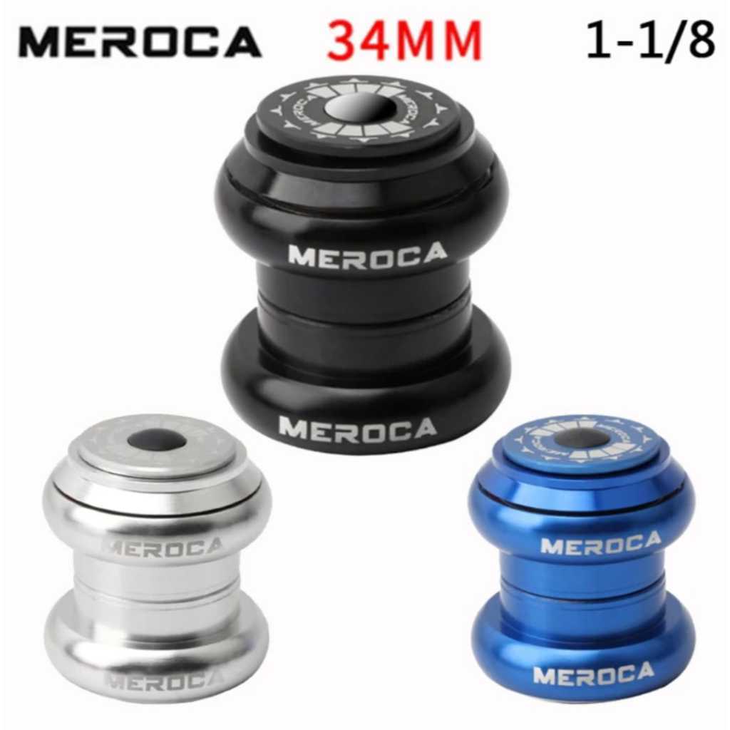 Foto Headset Meroca 34 34mm Eksternal Bearing Standar Oversize untuk Sepeda Pushbike Mtb Federal Jadul