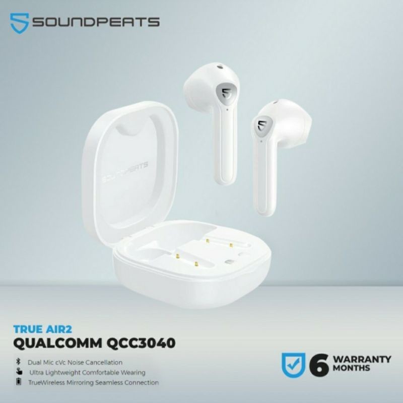 SoundPEATS TrueAir 2 Original Earbuds In-Ear Stereo