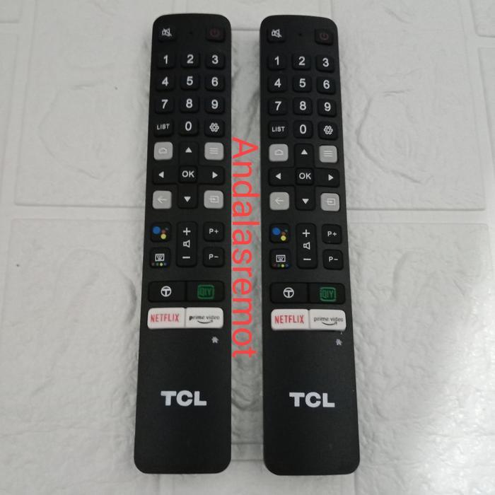 PROMO  REMOT TV TCL ANDROID SMART TV