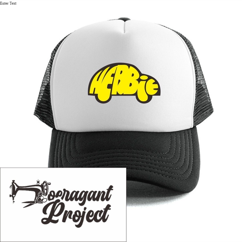 topi jaring vw herbie / topi trucker hat vw herbie