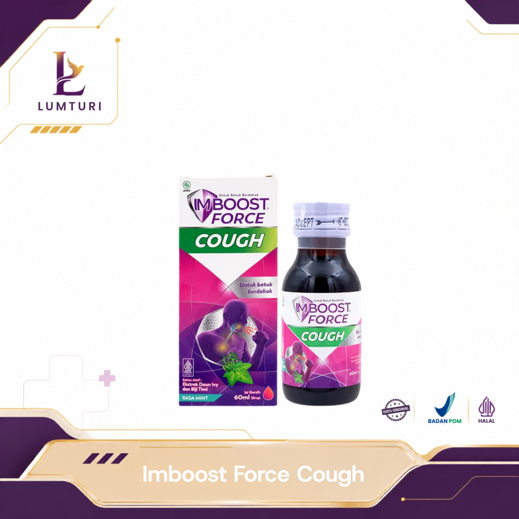 Imboost Force Cough Dewasa 120ML Batuk Imboost