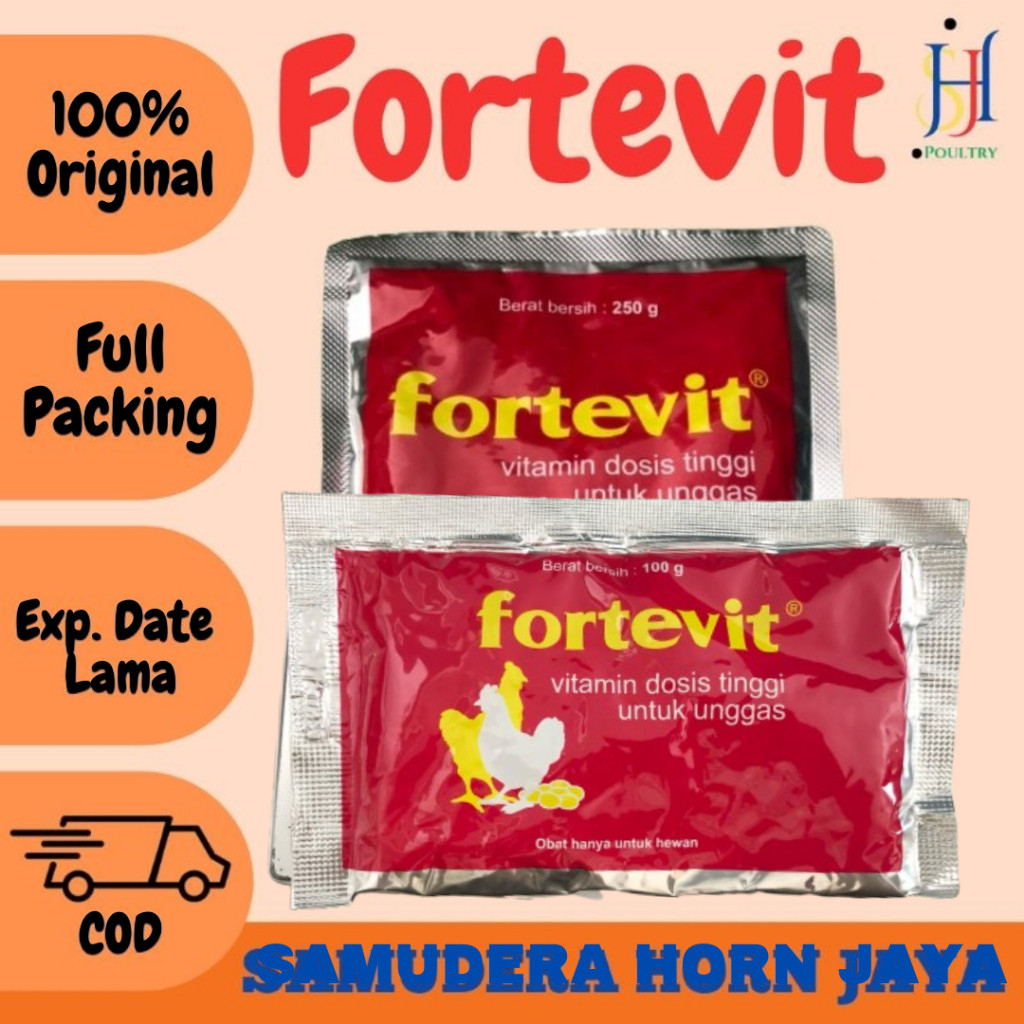 FORTEVIT Multivitamin Vitamin Kosentrasi Tinggi Ayam Unggas