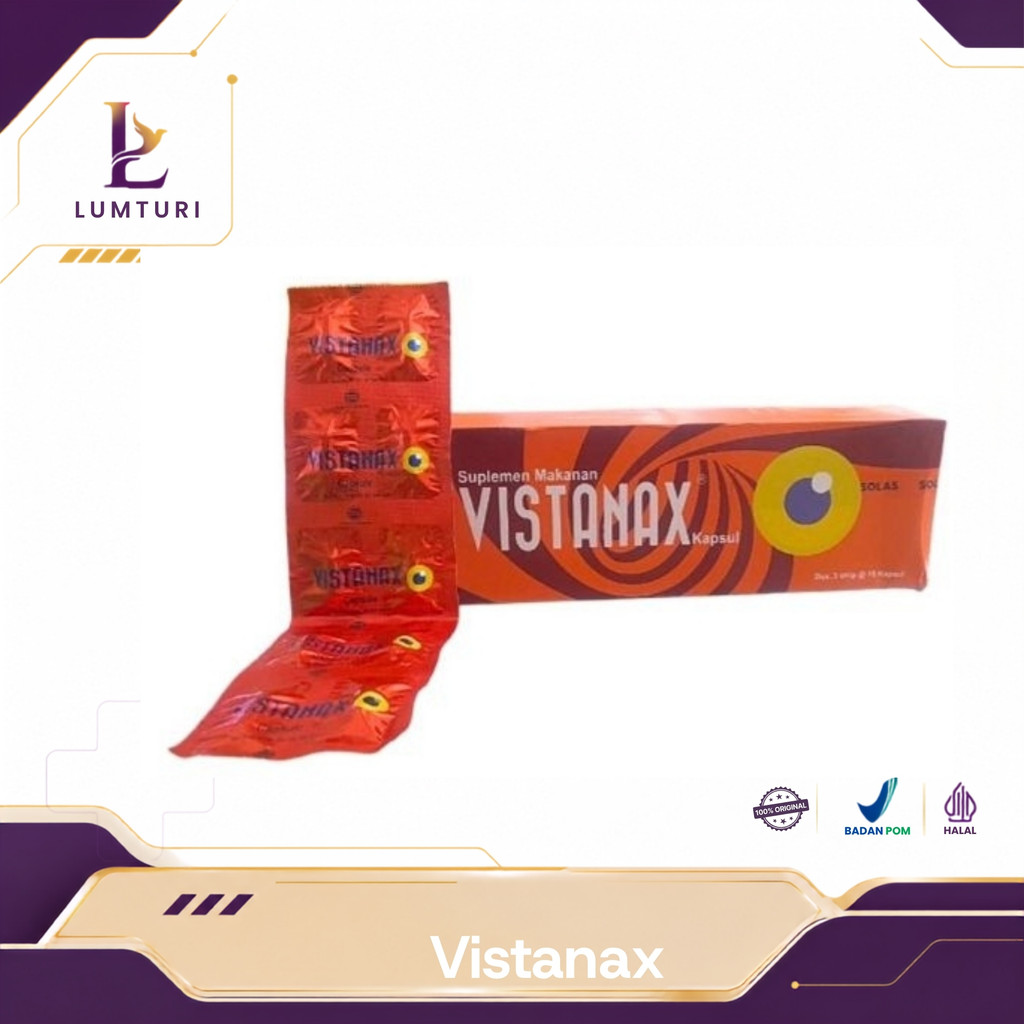 Vistanax Box Isi 30 Tablet Vitamin Suplemen