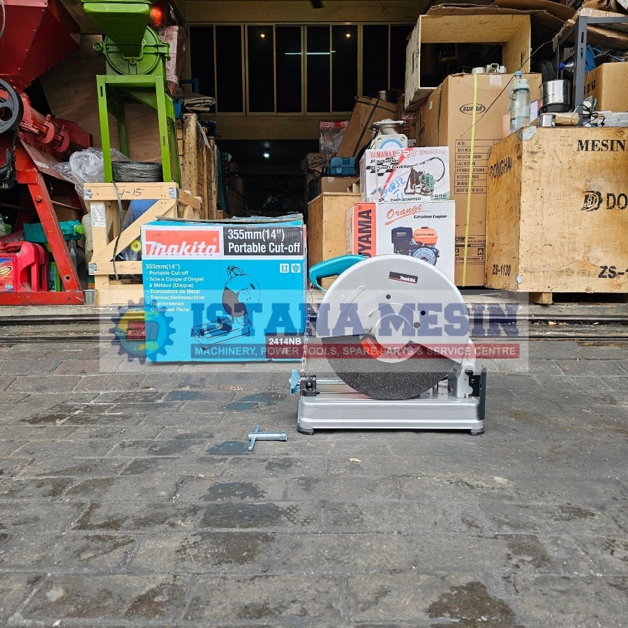 MESIN GRENDA GERINDA POTONG BESI MAKITA 2414NB CUT OFF 14"