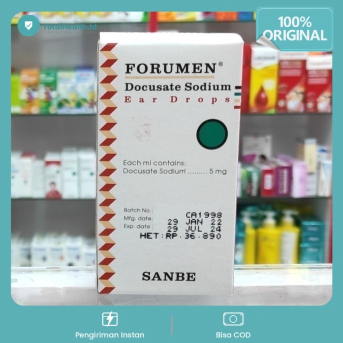 forumen ear drops / forumen tetes telinga