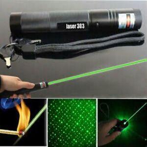 Laser Pointer 303 Laser Hijau Laser Pointer Jarak Jauh Green Laser Pointer Type 303 Baterai Cas Gree