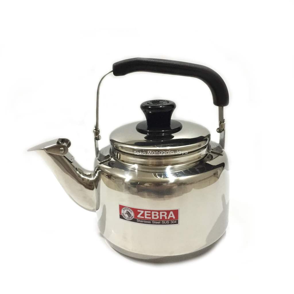 Zebra Kettle Stainless 0,8 Liter Teko Masak Air Stainless 113301