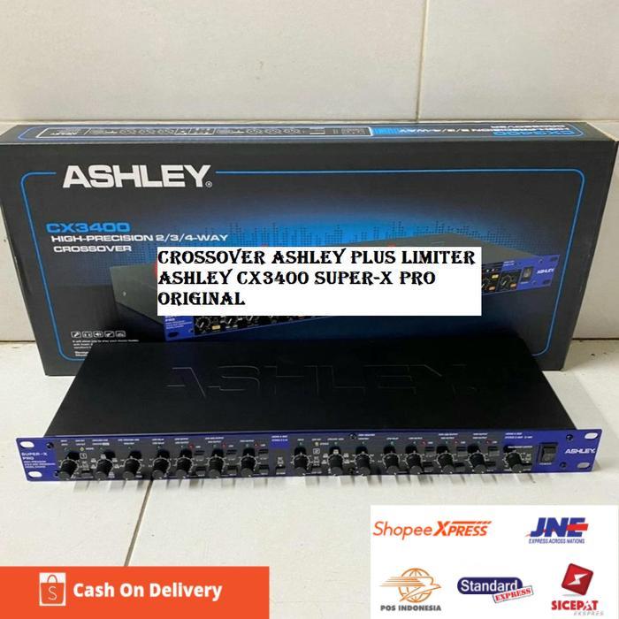 Crossover Ashley Plus Limiter Ashley CX3400 Super-X Pro Original