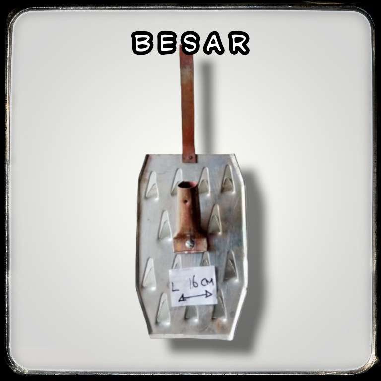 Gassrok Osrok Padi Manual 14cm 16cm 19cm Alat Garuk Rumput Sawah Matun