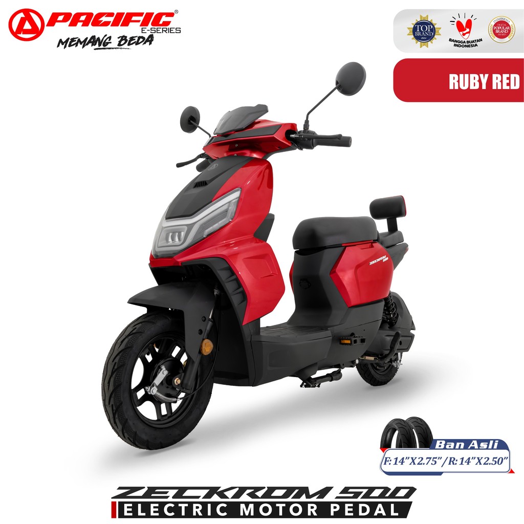 Sepeda Listrik Pacific Zeckrom 500 Terbaru Bergaransi Sepeda Listrik E Bike Pacific Zeckrom 500
