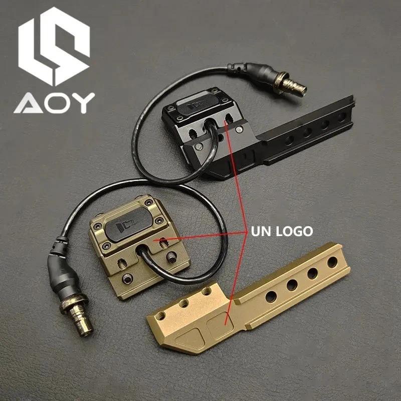 Pressure Switch with Un Mount Side Extension Bracket DBAL NGAL M300 M600 Tactical Flashlight and Las