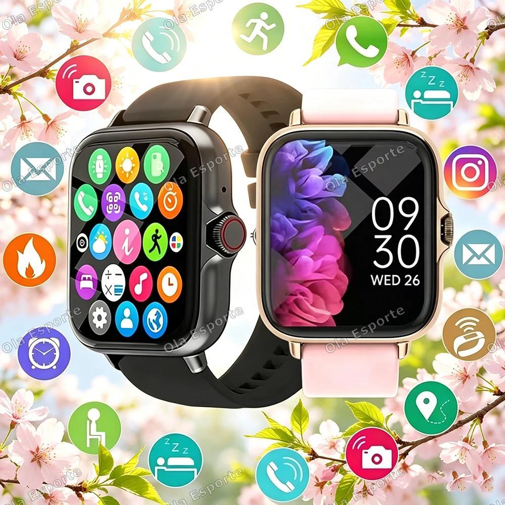Smart Watch Android IOS Phone 1.83 Inch Color Screen Bluetooth Answer Call Fitness Watches Tracker S